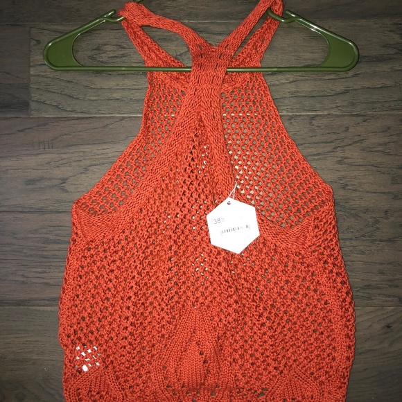 Rust Crop Top - Picture 2 of 2